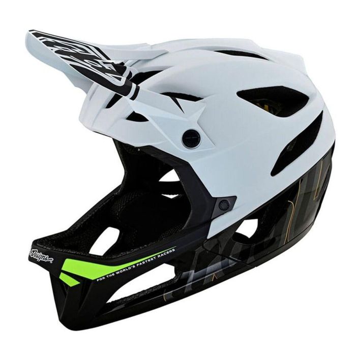 Casco de Ciclismo para Adultos Troy Lee Stage Mips Signature Blanco 2