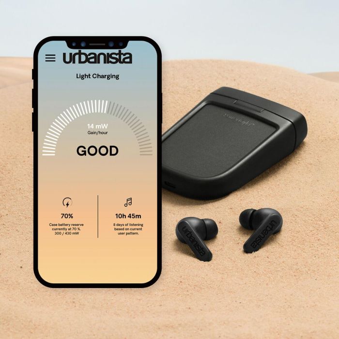 Urbanista Phoenix Auriculares True Wireless Inalambricos con Cancelación de Ruido Activa y Carga Solar 3