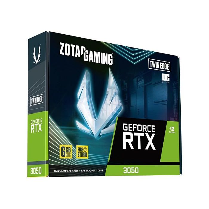 Zotac Tarjeta Gráfica GeForce RTX 3050 Twin Edge OC 6GB GDDR6 ZT-A30510H-10L 5