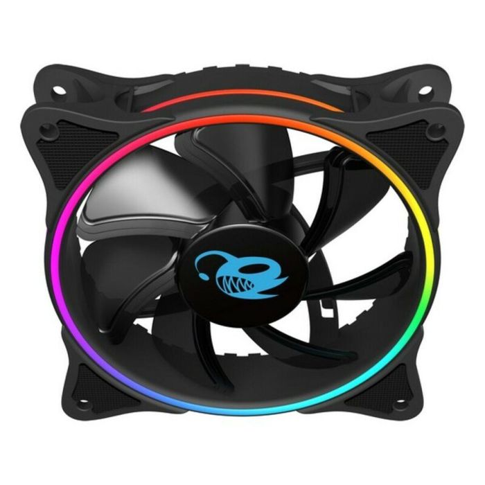 Ventilador de Caja CoolBox DEEP Iris Ø 12 cm 1100 rpm RGB Ø 12 cm 2