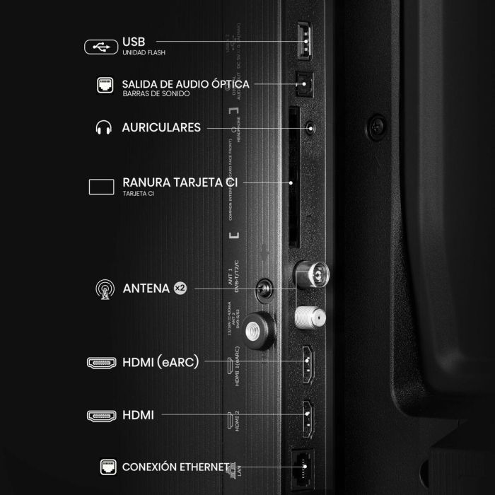 Smart TV Hisense 40A4Q        40 Full HD DLED 40" 6 Smart TV Hisense 40A4Q        40 Full HD DLED 40" 6