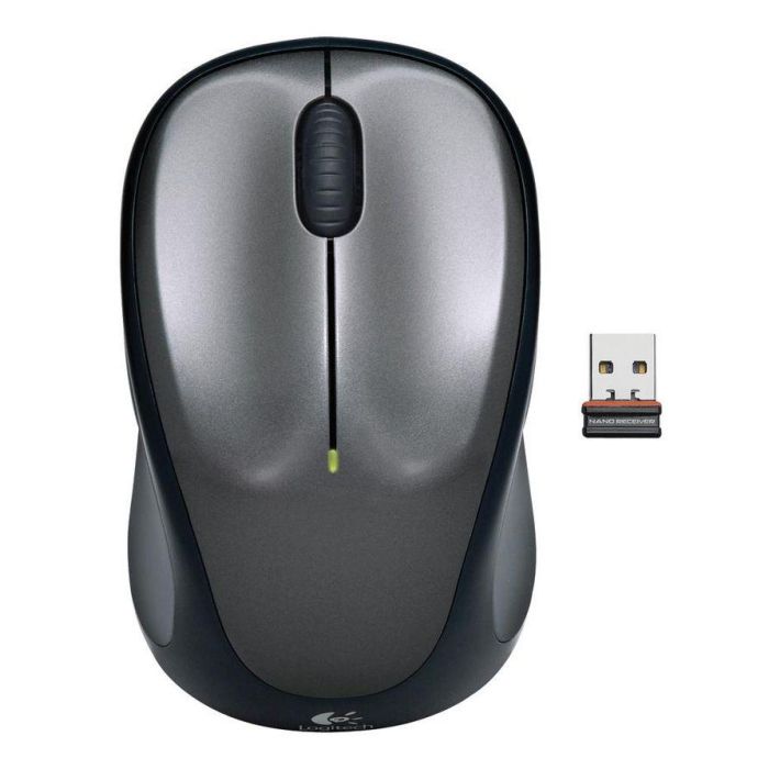 Logitech M235 wireless mouse dark grey 2 Logitech M235 wireless mouse dark grey 2