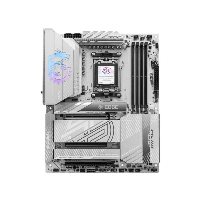 Funda para Móvil MSI MPG X870E EDGE TI WiFi ATX AM5 Blanco