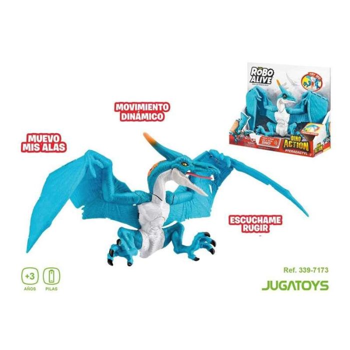Figura dinosaurio pterodáctilo robo alive, dino action, 43x18x8cm 1 Figura dinosaurio pterodáctilo robo alive, dino action, 43x18x8cm 1