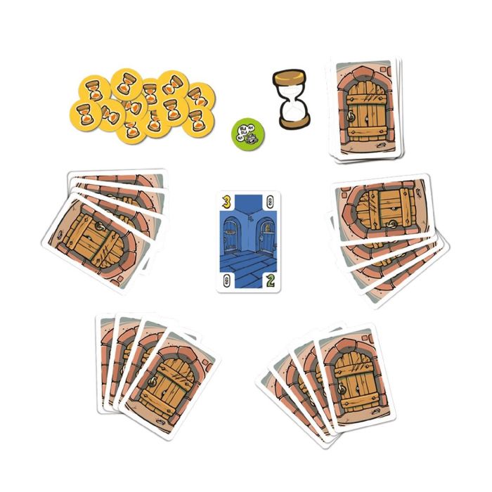 Blue Orange BO16401ML Knock Knock Dungeon Juego de Mesa Cooperativo para 1-6 Jugadores a partir de 7 Años 1