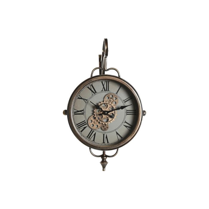 Reloj Pared Loft DKD Home Decor Dorado 31 x 55 x 36 cm 2