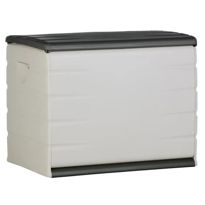 Plastiken Cofre de almacenamiento 260L, Interior/exterior funcional y estético, con ruedas, 80 x 61 x 53 cm 0 Plastiken Cofre de almacenamiento 260L, Interior/exterior funcional y estético, con ruedas, 80 x 61 x 53 cm 0