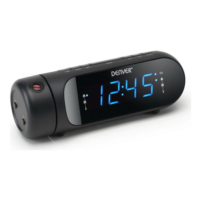 Radio Despertador FM Denver Electronics CPR-700 Negro 2