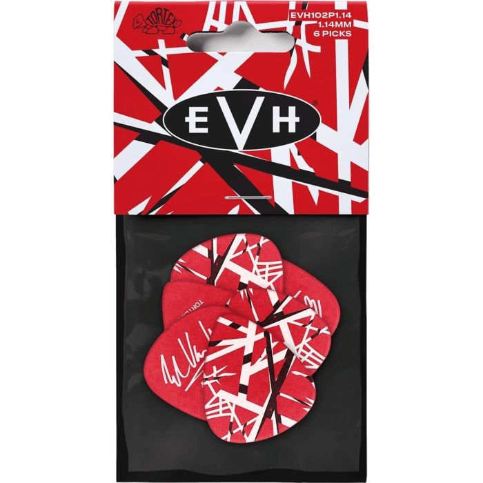 Pack 6 Púas Signature Evh Frankestein - 1,14 Mm 2 Pack 6 Púas Signature Evh Frankestein - 1,14 Mm 2