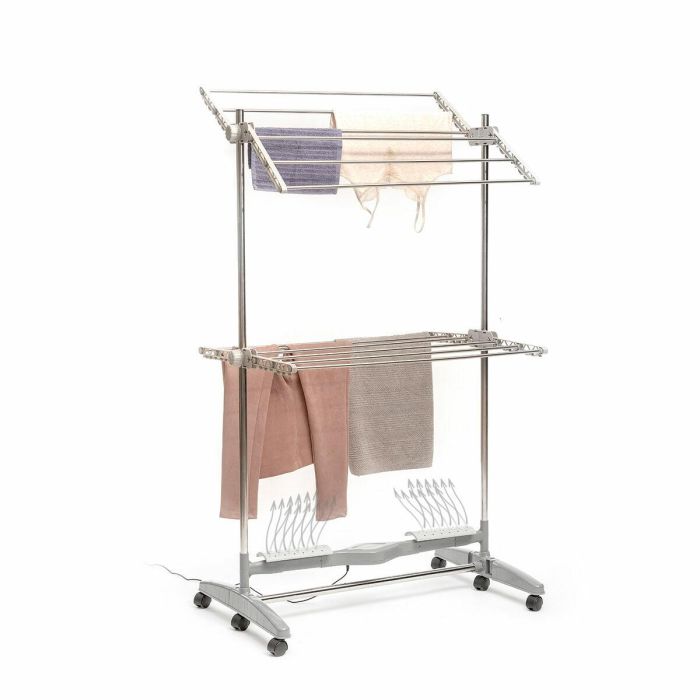 Tendedero Eléctrico Plegable con Flujo de Aire Natural Dryllon InnovaGoods 24 W 12 barras 5 Tendedero Eléctrico Plegable con Flujo de Aire Natural Dryllon InnovaGoods 24 W 12 barras 5
