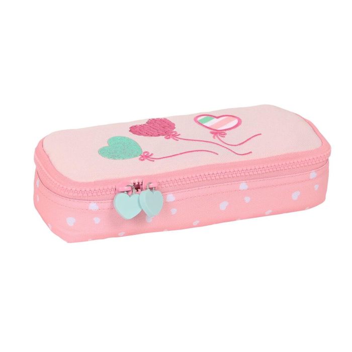 Estuche Escolar BlackFit8 Globitos 22 x 5 x 8 cm Rosa 1