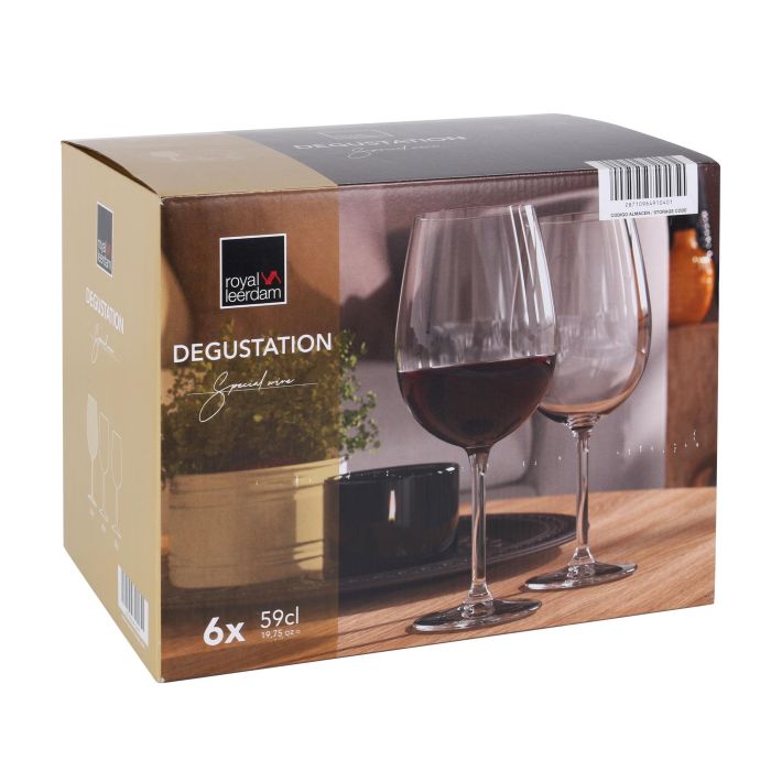 Royal Leerdam Set de 6 Copas de Vino Degustación 59 cl 6
