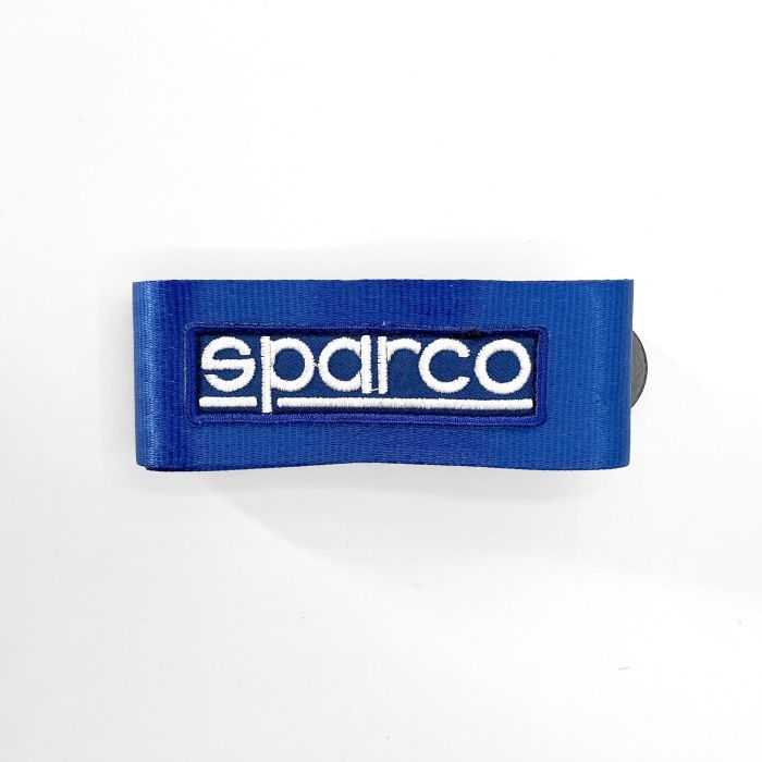 Cinta de Remolque Sparco S01638AZ Azul 15 mm 1 Cinta de Remolque Sparco S01638AZ Azul 15 mm 1