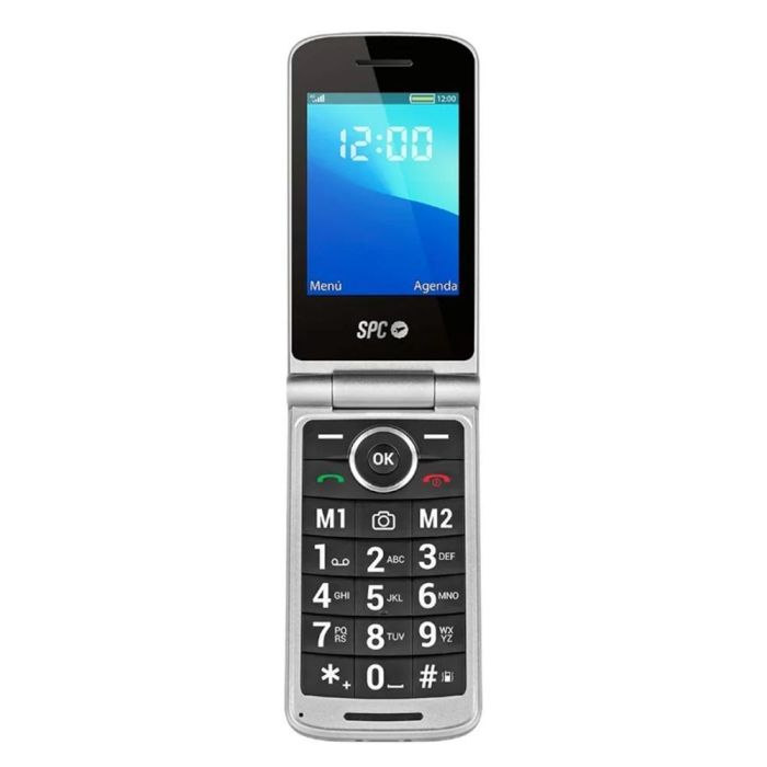 SPC 2321NS Prince 4G Teléfono Móvil 4G con Tapa para Personas Mayores, Teclado Grande, Botón SOS, Smart Help, Base de Carga Negro 0 SPC 2321NS Prince 4G Teléfono Móvil 4G con Tapa para Personas Mayores, Teclado Grande, Botón SOS, Smart Help, Base de Carga Negro 0