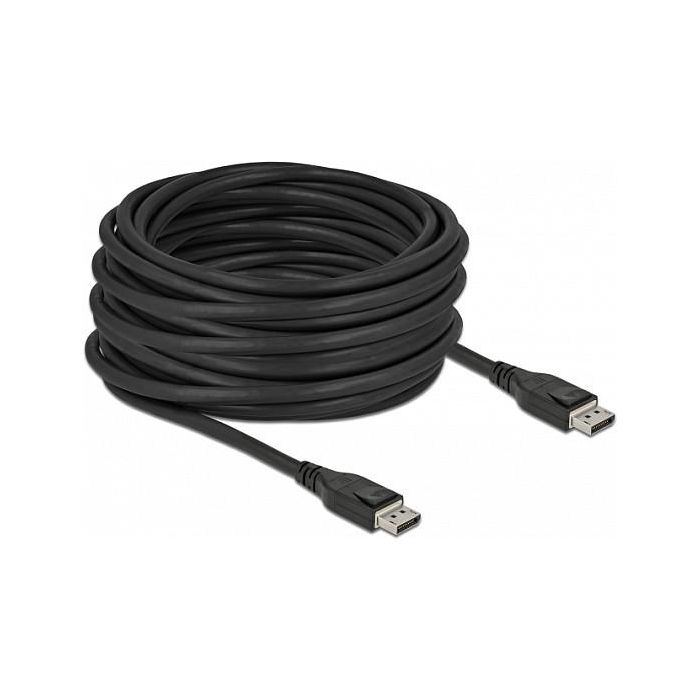 DeLOCK Cable DisplayPort Activo 8K 60Hz 15m, DP 1.4, 7680x4320, 32.4 Gbit/s, HBR3, Macho a Macho, Negro 1 DeLOCK Cable DisplayPort Activo 8K 60Hz 15m, DP 1.4, 7680x4320, 32.4 Gbit/s, HBR3, Macho a Macho, Negro 1