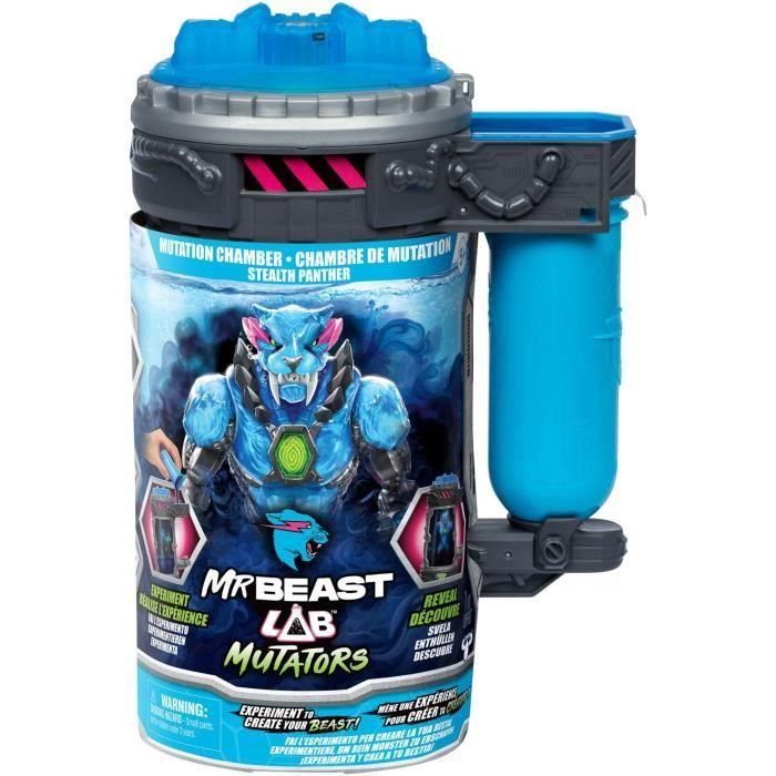 Figura de acción - MRBEAST LAB - Stealth Panther - 13 cm - Cuerpo azul translúcido - 20 puntos de articulación 5 Figura de acción - MRBEAST LAB - Stealth Panther - 13 cm - Cuerpo azul translúcido - 20 puntos de articulación 5