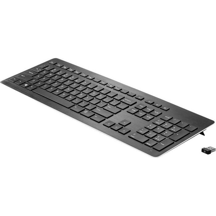 HP Wireless Premium Keyboard, Black 1