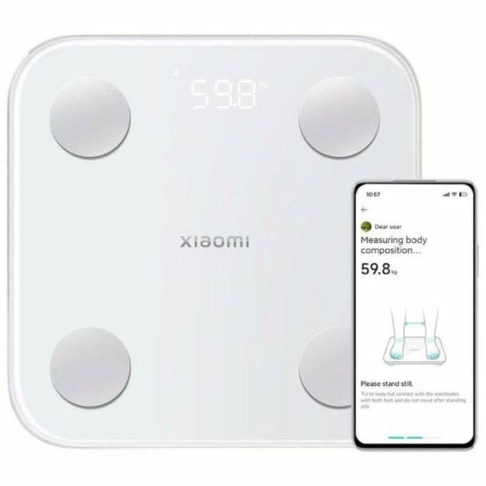 Báscula Digital de Baño Xiaomi Body Composition Scale S400 Blanco 150 kg Báscula Digital de Baño Xiaomi Body Composition Scale S400 Blanco 150 kg