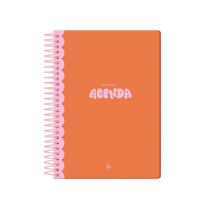 Agenda Escolar Liderpapel 25-26 Espiral Classic Naranja Dia Pagina A5 Bilingüe Papel Fsc 70 gr 1 Agenda Escolar Liderpapel 25-26 Espiral Classic Naranja Dia Pagina A5 Bilingüe Papel Fsc 70 gr 1