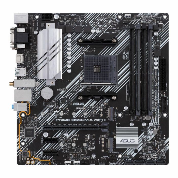 ASUS AM4 PRIME B550M-A WiFi II Placa Base para AMD Ryzen 3000 y 5000 Series DDR4 Micro ATX 29