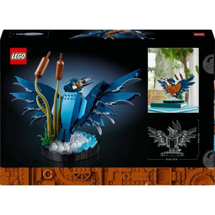 Lego 10331 Icons Kingfisher (Kungsfiskare) Fauna 2024 V29 - Set de construcción de kungsfiskare para adultos con soporte de exhibición 5 Lego 10331 Icons Kingfisher (Kungsfiskare) Fauna 2024 V29 - Set de construcción de kungsfiskare para adultos con soporte de exhibición 5