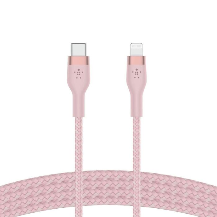Cable USB-C a Lightning Belkin CAA011BT1MPK 1 m Rosa 0 Cable USB-C a Lightning Belkin CAA011BT1MPK 1 m Rosa 0