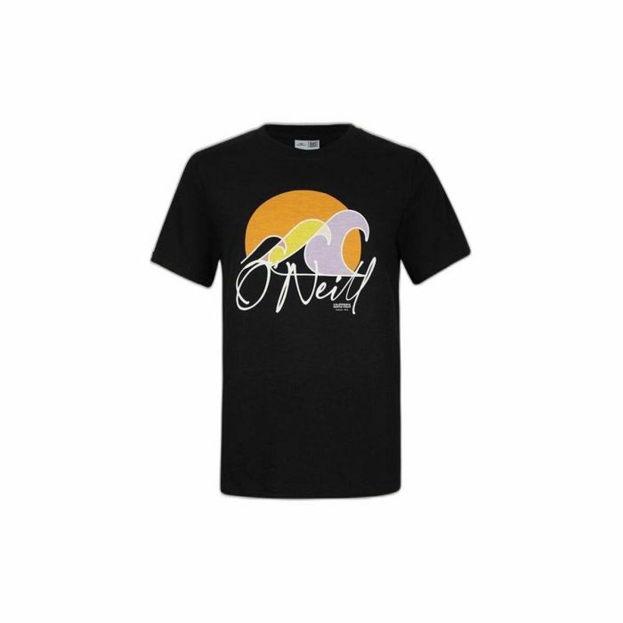 Camiseta de Manga Corta Mujer O'Neill Luano Graphic Negro L 4