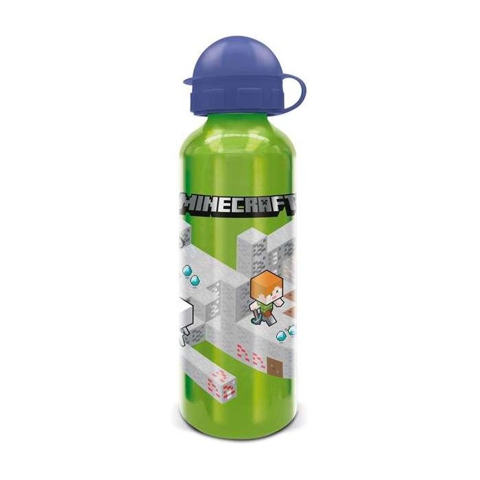 Botella de aluminio alta minecraft isometric 530 ml 3 Botella de aluminio alta minecraft isometric 530 ml 3