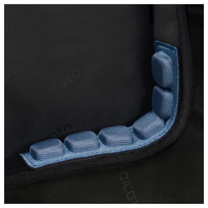 DICOTA Eco Backpack SELECT Mochila para portátil de 17.3 pulgadas, compartimento para portátil, hecha con materiales reciclados, unisex, negro 2