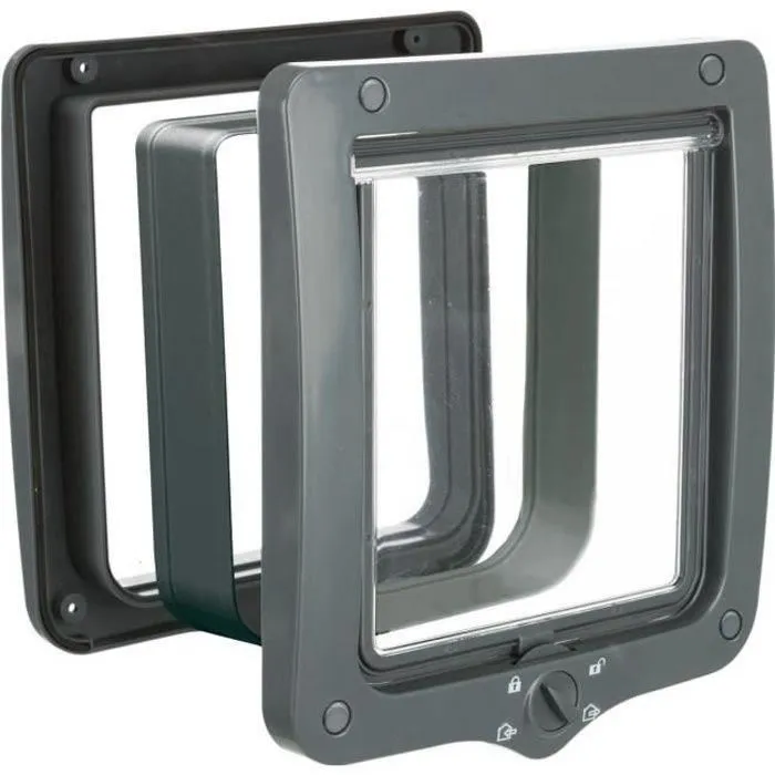 Gatera Trixie Gris 24 x 28 cm Plástico XXL