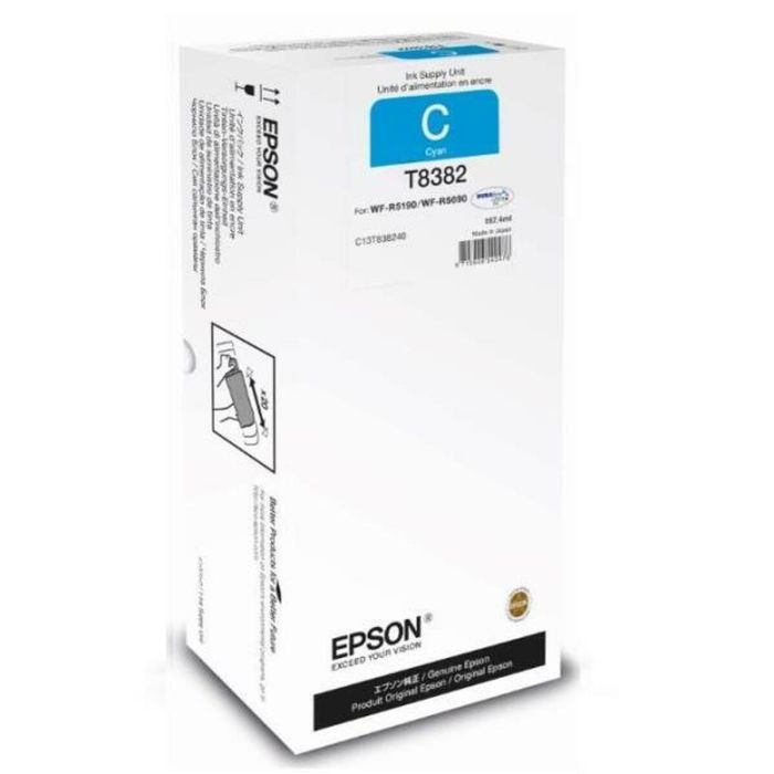 Cartucho de Tinta Compatible Epson C13T838240 Cian 1