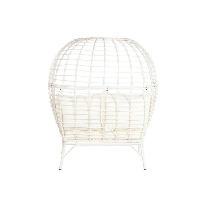 Sillon Terraza Y Jardin DKD Home Decor Blanco 68 x 146 x 130 cm 5 Sillon Terraza Y Jardin DKD Home Decor Blanco 68 x 146 x 130 cm 5