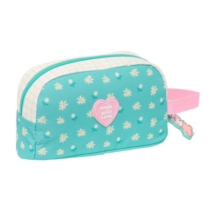 Portameriendas Térmico Peppa Pig Pretty flowers Amarillo Menta 21,5 x 12 x 6,5 cm 3 Portameriendas Térmico Peppa Pig Pretty flowers Amarillo Menta 21,5 x 12 x 6,5 cm 3