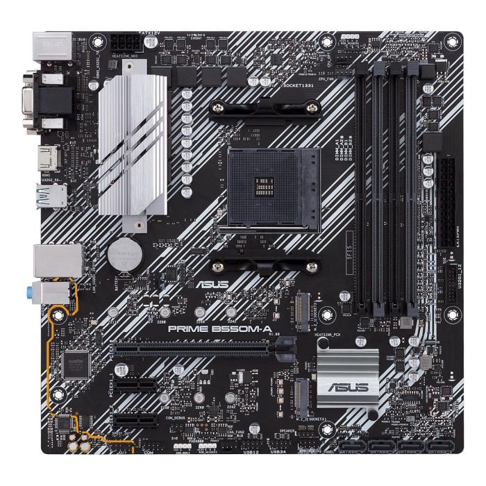 ASUS Placa Base PRIME B550M-A/CSM AMD AM4 DDR4 HDMI/VGA PCIE4.0 SATA3 USB3.2 MATX 90MB14I0-M0EAYC 1