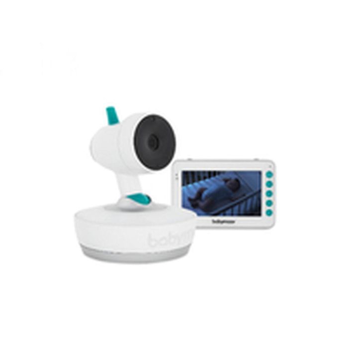 Babymoov Yoo Moov Cámara adicional vigilabebés con vídeo motorizada 360°, visión nocturna HD, luz multicolor y sensor temperatura 1