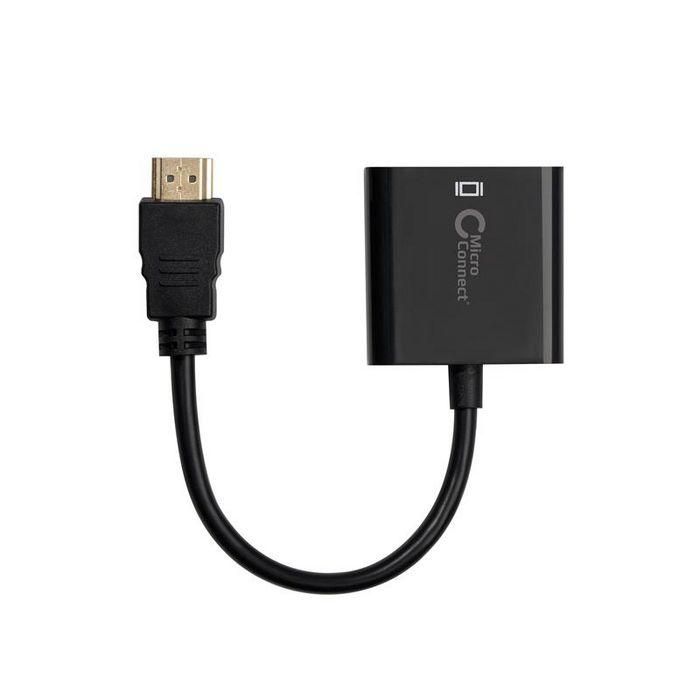 MicroConnect Convertidor de HDMI a VGA, con soporte de audio 2