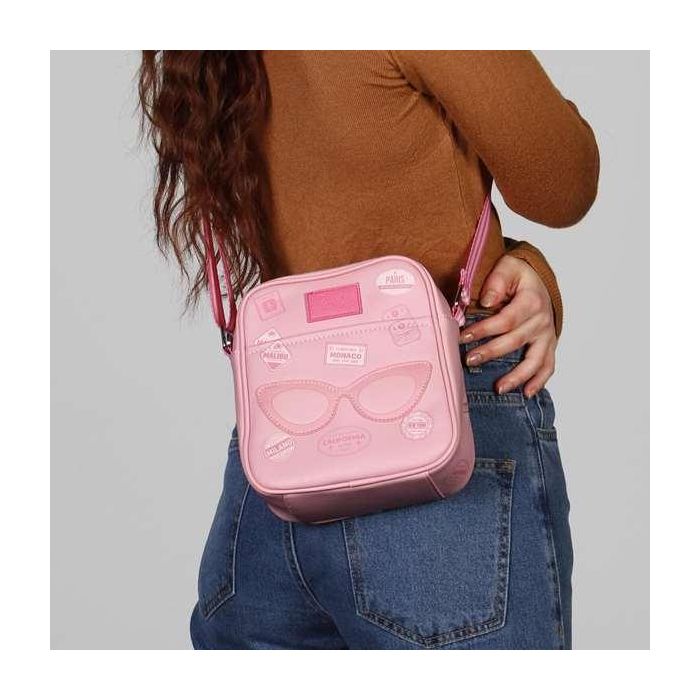 Karactermania Bandolera Barbie Sling Fashion Travel Rosa 16x17x7 cm 2
