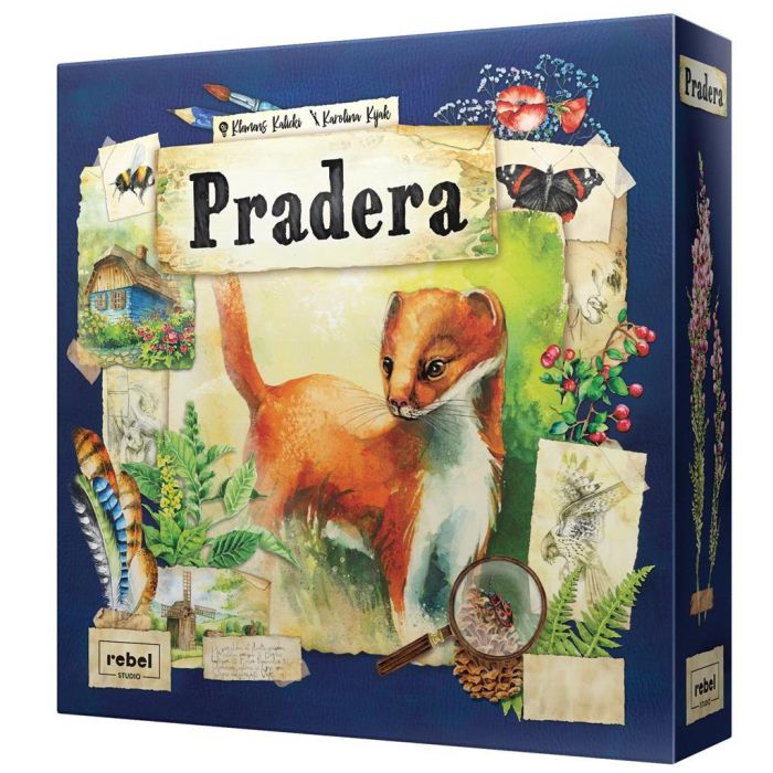 Juegos Pradera - Juego de Mesa Observación de la Naturaleza, Pegi 10, Editorial Rebel Juegos Pradera - Juego de Mesa Observación de la Naturaleza, Pegi 10, Editorial Rebel