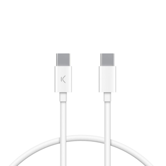 Cable USB-C a USB-C KSIX BXCUC03SBL