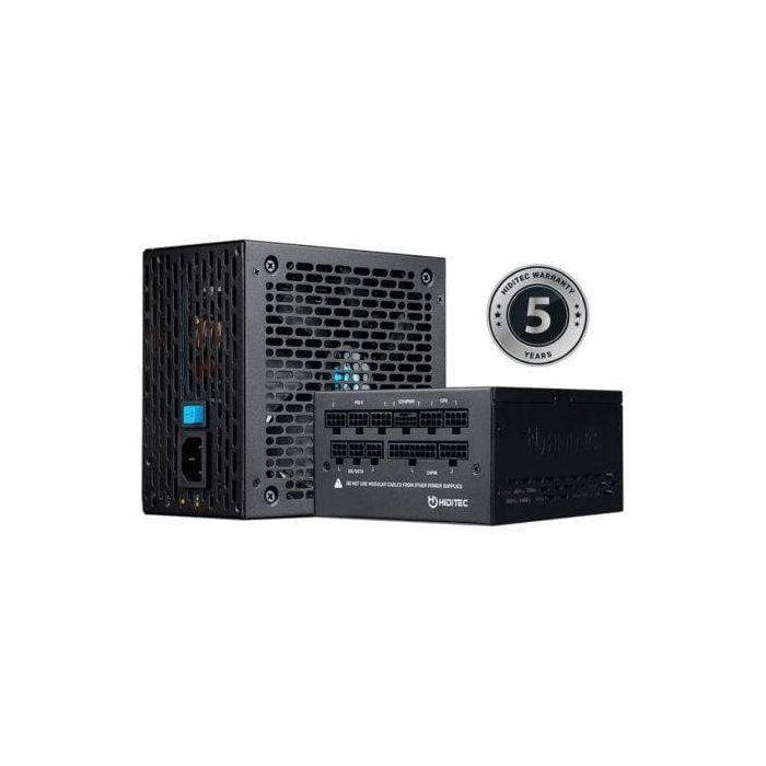 Hiditec Fuente de Alimentación GDX750 V2 750W ATX 3.0 PCIe 5.0 80 Plus Gold Ventilador 14cm
