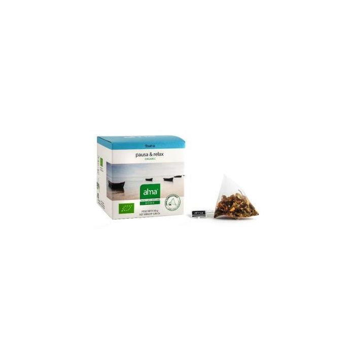 Tisana Relax Infusion 15Piramides. Eco Vegan