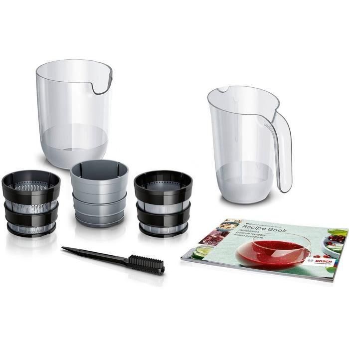 BOSCH VITA EXTRACT MESM731M Extractor de jugos - Negro / Acero inoxidable 2 BOSCH VITA EXTRACT MESM731M Extractor de jugos - Negro / Acero inoxidable 2