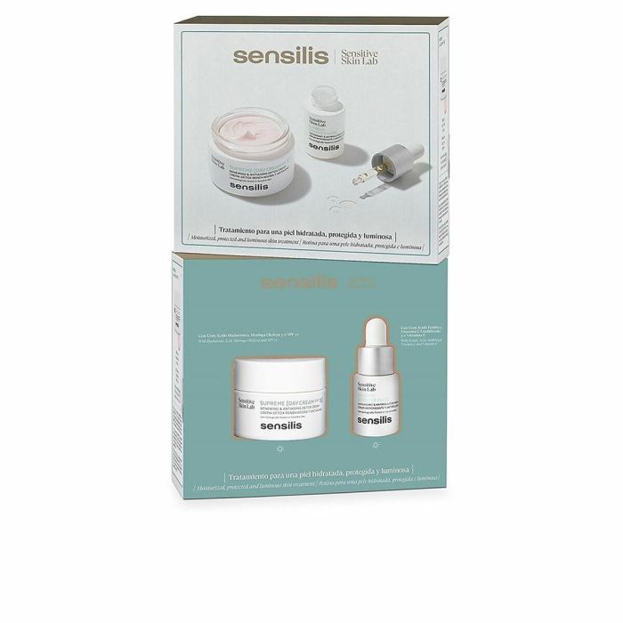 Sensilis Supreme Crema de Día SPF15 Estuche 2 Piezas - Tratamiento Antiarrugas e Hidratante Sensilis Supreme Crema de Día SPF15 Estuche 2 Piezas - Tratamiento Antiarrugas e Hidratante