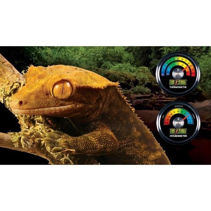 Exo Terra EXO0015561224666 Higrómetro analógico para terrario 1 Exo Terra EXO0015561224666 Higrómetro analógico para terrario 1