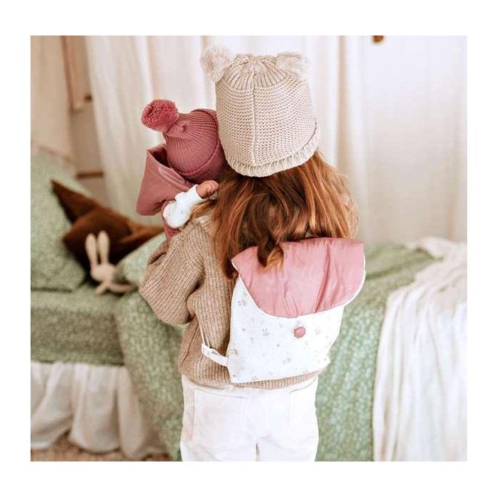 Muñeca elegance 45 cm adi rosa c/mochila (muñeco de peso) 10