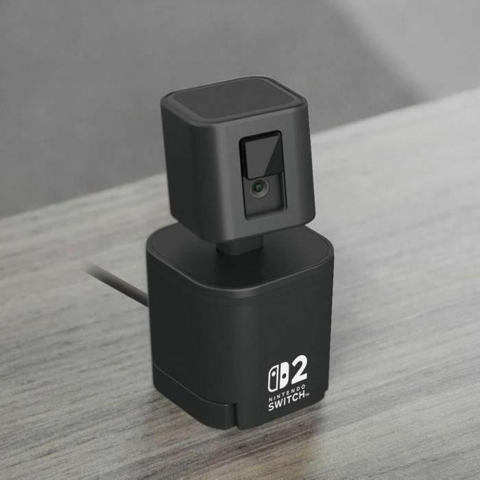 Hori Cámara de video USB para Nintendo Switch 2 con Brazo flexible y cubierta de lente - Negra 7