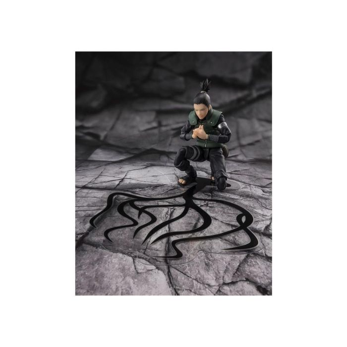 Tamashii Nations S.H. Figuarts Naruto Shippuden Shikamaru Nara Brilliant Strategist Figura de 14.5 cm