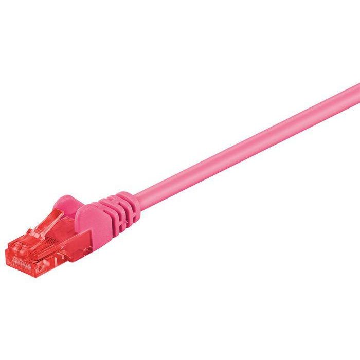 MicroConnect Cable de Red CAT6 U/UTP 2m Rosa