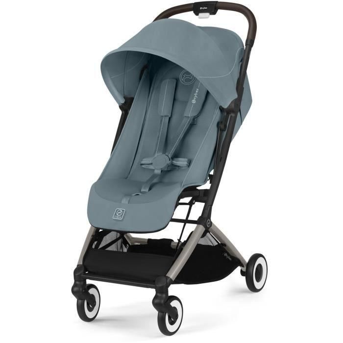 CYBEX - Cochecito ultracompacto y cómodo - ORFEO - 4 ruedas - Azul Tormenta 5 CYBEX - Cochecito ultracompacto y cómodo - ORFEO - 4 ruedas - Azul Tormenta 5