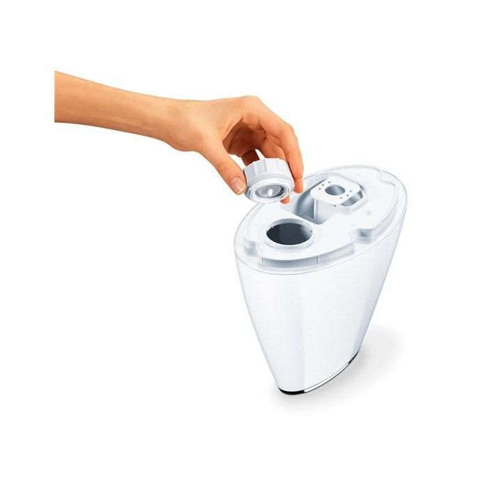 Beurer LB-37 Humidificador de Aire Blanco, Ultrasonido, hasta 20m2, Apto para Aceites Aromáticos 2 Beurer LB-37 Humidificador de Aire Blanco, Ultrasonido, hasta 20m2, Apto para Aceites Aromáticos 2